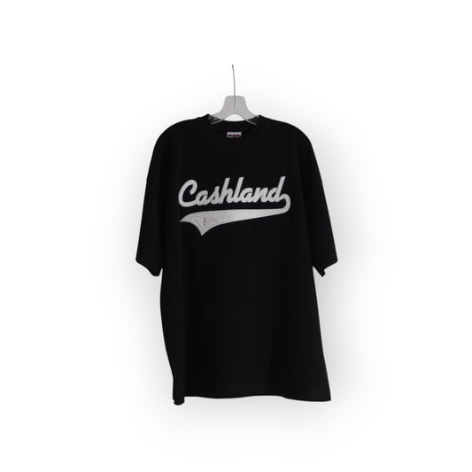 Cashland Varsity Short Set Black . White