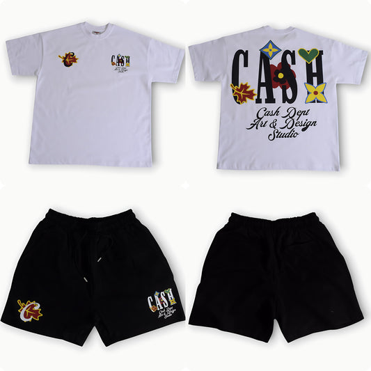 CASH STUDIO WHITE . BLACK