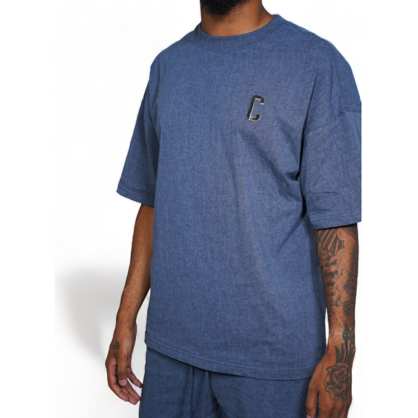 Chrome Shirt : Navy Blue