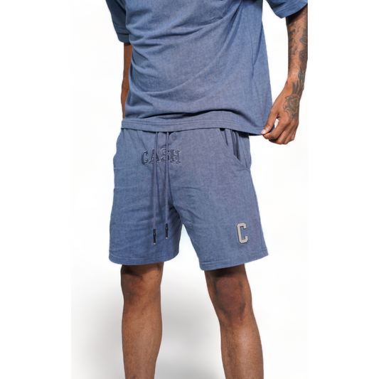 Chrome Shorts : Navy Blue