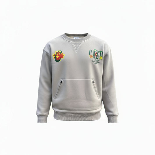 CASH STUDIO : TAN SWEATSHIRT
