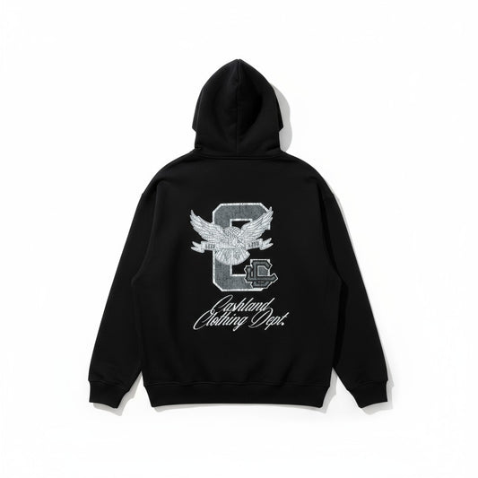 C-LAND HOODIE : BLACK