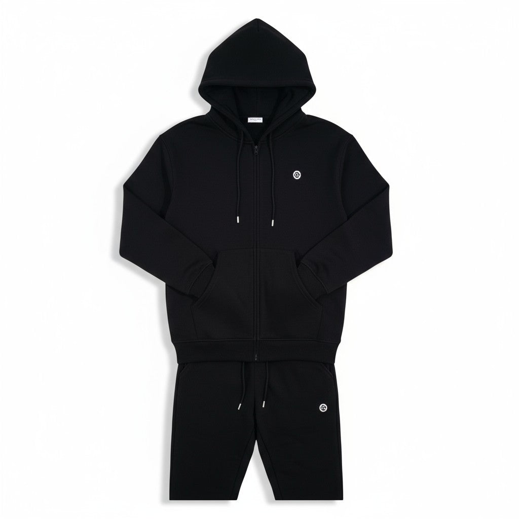 CHROME COMP HOODIE : BLACK